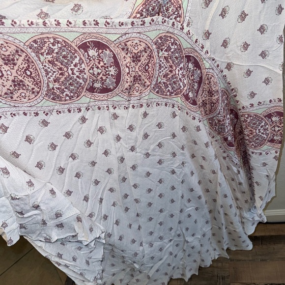 Intimately Free People NEW Faithfully Yours Boho Button Down Maxi Dress Large - Picture 3 of 8